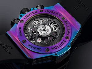 HUBLOT(ウブロ) 2021新作 限定100本、DJ SNAKEとのコラボレーションモデル。ウブロ「ビッグ・バン DJ SNAKE」