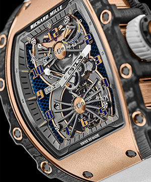 RICHARD MILLE(リシャール・ミル) 2021新作 航空工学の世界からインスピレーションを得た。リシャール・ミル「RM 21-01 トゥールビヨン エアロダイン」