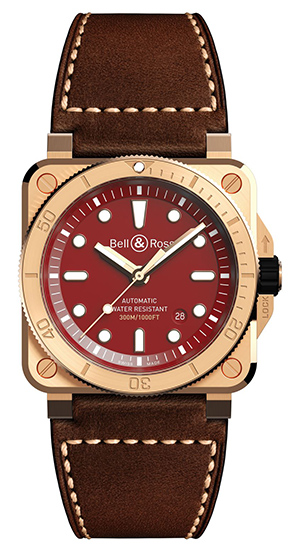 BELL & ROSS(ベル＆ロス) 2020新作 日本に向けた特別な99本の限定モデル。ベル＆ロス「BR 03-92 DIVER BURGUNDY BRONZE」