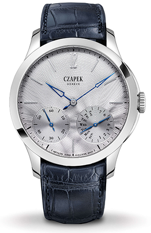 CZAPEK(チャペック) 2020新作 ユニークなギョーシェ・パターンのダイアルが特徴的な、チャペック「ケ・デ・ベルク “オーロラ・ボレアリス”と“ブルー・オーロラ”」