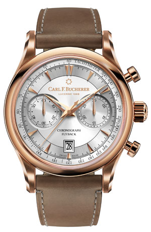 CARL F. BUCHERER(カール F. ブヘラ) 2024新作 21世紀の都市生活におけるスピード感、スタイル、多様性を反映する時計。カール F. ブヘラ「マネロ フライバック」