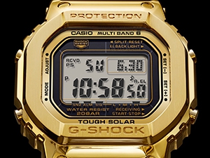 G-SHOCK(ジーショック) 世界で1本、G-SHOCK金無垢モデルが ISHIDA表参道にて【世界初】展示