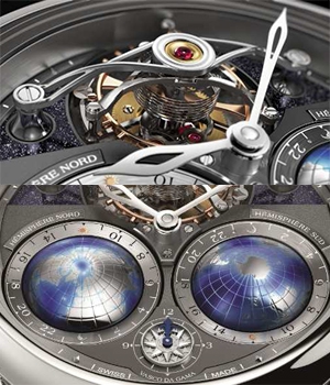 MONTBLANC(モンブラン) Watches & Wonders 2015 新作ウォッチ ヴィルレトゥールビヨンシリンドリック ナイトスカイジオスフェール