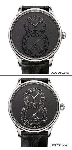 JAQUET DROZ(ジャケ・ドロー) 2011年バーゼル・ワールド新作「グラン・セコンド カンティエーム」発売