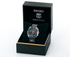 SEIKO(セイコー) エンブレムが際立つ精悍なスタイルの ＦＣバルセロナ公式ウオッチを数量限定でリリース