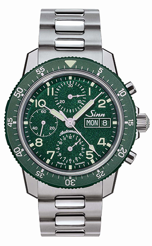 SINN(ジン) 2020新作 比類ないメタリックグリーンをまとった世界限定500本の伝統的パイロットクロノグラフ、ジン「103.SA.G」が発売開始