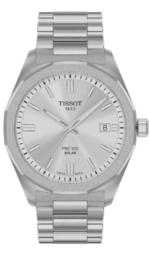 TISSOT(ティソ) 2025新作 光の力で駆動する「ティソ PRC 100 ソーラー」が登場