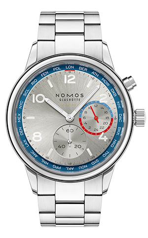 NOMOS Glashütte(ノモス グラスヒュッテ) 2025新作 ワールドタイムの新解釈。ノモス グラスヒュッテ「クラブ スポーツ ネオマティック ワールドタイマー」