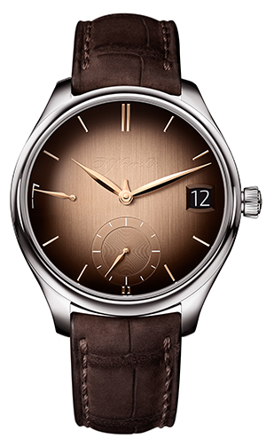 H.Moser & Cie.(H.モーザー) 2025新作 味わい深い、極上の新モデル。H.モーザー「エンデバー・パーペチュアルカレンダー スモークサーモン」