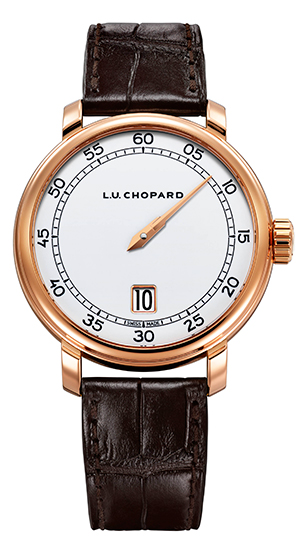 CHOPARD(ショパール) 2021新作 ショパール マニュファクチュール初のジャンピングアワーを搭載したタイムピース。ショパール「L.U.C クアトロ スピリット 25」