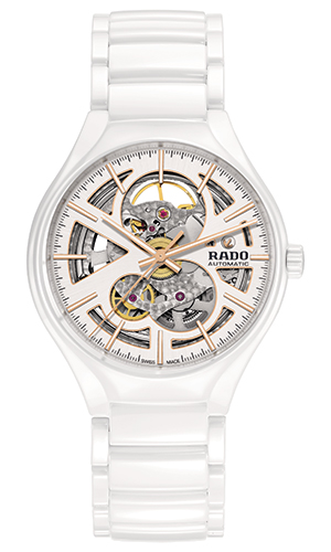 RADO(ラドー) 2021新作 透き通る優美なホワイト。ラドー「トゥルー オープンハート オートマティック」