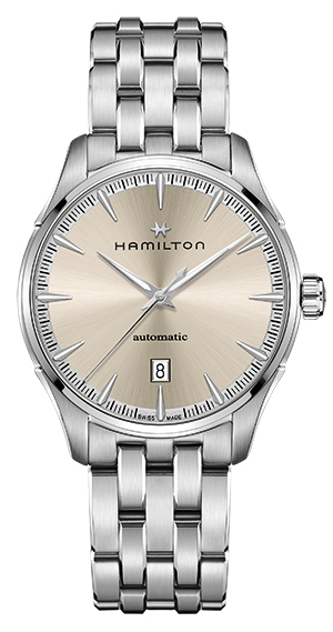 HAMILTON(ハミルトン) 2020新作 非磁性合金素材NIVACHRON™製ヒゲゼンマイを採用したH-10ムーブメント搭載。ハミルトン「ジャズマスター ジェント オート」日本先行発売