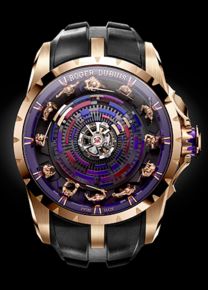 ROGER DUBUIS(ロジェ・デュブイ) 2022新作 12人の騎士が、強大なモノトゥールビヨンとともに重力と戦う。ロジェ・デュブイ「ナイツ オブ ザ ラウンドテーブル モノトゥールビヨン/X」登場