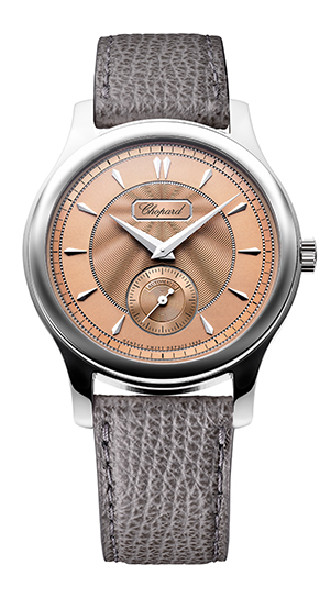 CHOPARD(ショパール) 2023新作 初代L.U.Cタイムピースのエスプリを再解釈：権威あるジュネーブ・シールの品質保証を取得したルーセントスティール™製モデル。ショパール「L.U.C 1860」