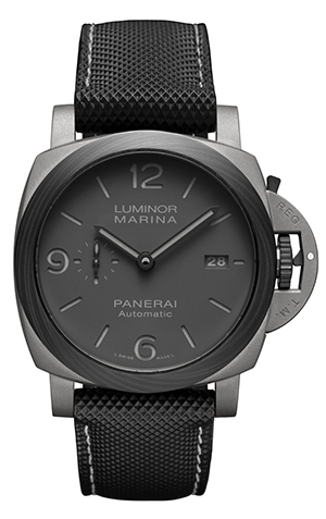 PANERAI(パネライ) 2020新作 象徴的なルミノールマリーナを再解釈しハイテク素材分野での取り組みを強化。パネライ「ルミノール マリーナ DMLS ‐ 44mm」