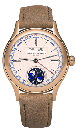 LAURENT FERRIER(ローラン・フェリエ) 2024新作 伝統的なエレガンスと、ブランド初のムーンフェイズ機構を搭載したアニュアルカレンダー。ローラン・フェリエ「クラシック・ムーン」