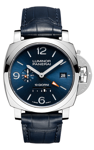 PANERAI(パネライ) 2024新作 パワーリザーブの専門知識を生かした伝統と革新の融合。パネライ「ルミノール ディエチ ジョルニ GMT」