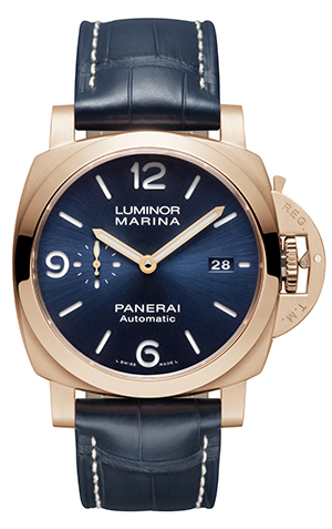 PANERAI(パネライ) 2020新作 高度な技術を駆使して完成したプレシャスメタルを用いた、パネライ「ルミノール マリーナ ゴールドテック™ - 44mm」