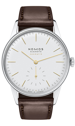 NOMOS Glashütte(ノモス グラスヒュッテ) ノモス グラスヒュッテから、エレガントなドレスウオッチ「タンジェントネオマティック ドレ」と「オリオンネオマティック ドレ」が登場