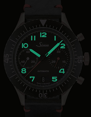 SINN(ジン) 2020新作 伝統的なバイコンパックス クロノグラフ「158」