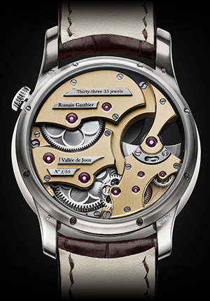 ROMAIN GAUTHIER(ローマン・ゴティエ) ローマン・ゴティエの「インサイトマイクロローター」に初のホワイトゴールドモデルが数量限定で登場