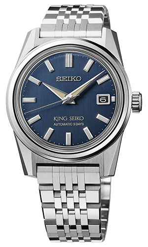 KING SEIKO(キングセイコー) 2023新作 1960～70年代のファッションに着想を得たアースカラーダイヤルに簡易着脱が可能なブレスレットを採用した、キングセイコー「KSK キャリバー6R55モデル」