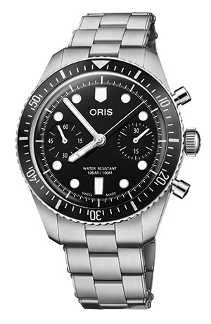 ORIS(オリス) 2023新作 タイムリーなリバイバル。ミッドセンチュリーのイメージを復刻した、オリス「ダイバーズ 65 クロノグラフ」