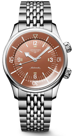 LONGINES(ロンジン) 2024新作 伝説的ダイバーズウォッチ「ロンジン レジェンドダイバー」の誕生65周年を記念し、大人気小径39mmサイズにアイコニックな新色モデル登場