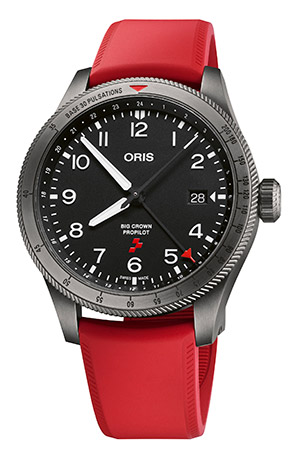 ORIS(オリス) 2021新作 スイスの航空レスキュー隊レガのスペックに合わせた21種の限定モデル。オリス「ビッグクラウン プロパイロット レガフリート リミテッドエディション」