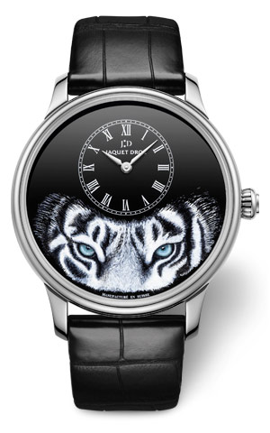 JAQUET DROZ(ジャケ・ドロー) 2020新作 虎の魂が宿った力強い限定モデル。ジャケ・ドロー「プティ・ウール ミニット タイガー」