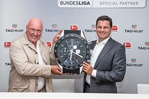 TAG Heuer(タグ・ホイヤー) SuperCup 2015に タグ・ホイヤーとブンデスリーガが パートナーシップを結ぶ