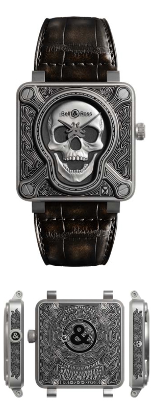 BELL & ROSS(ベル＆ロス) 不動の人気アイコン“スカル”に新モデル「BR 01 BURNING SKULL」登場