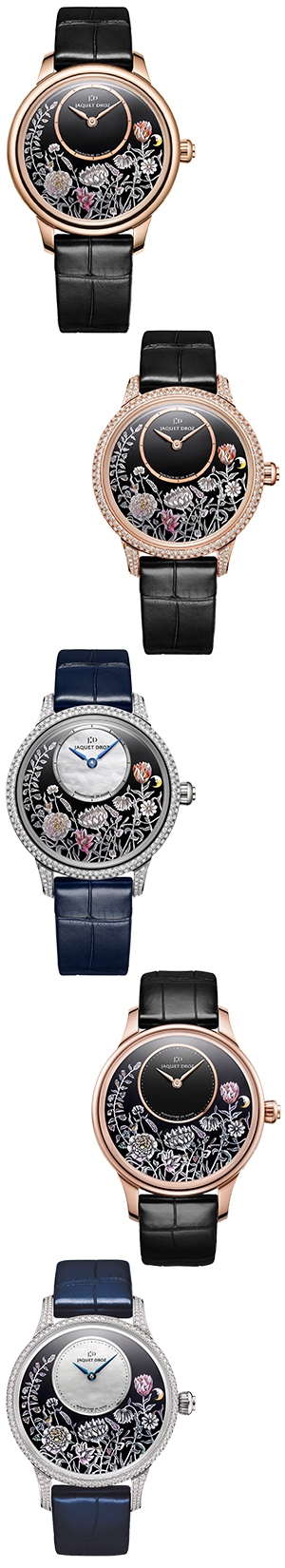 JAQUET DROZ(ジャケ・ドロー) 光り輝く花畑を表現した文字盤が目を引く世界限定28本のモデルが日本上陸