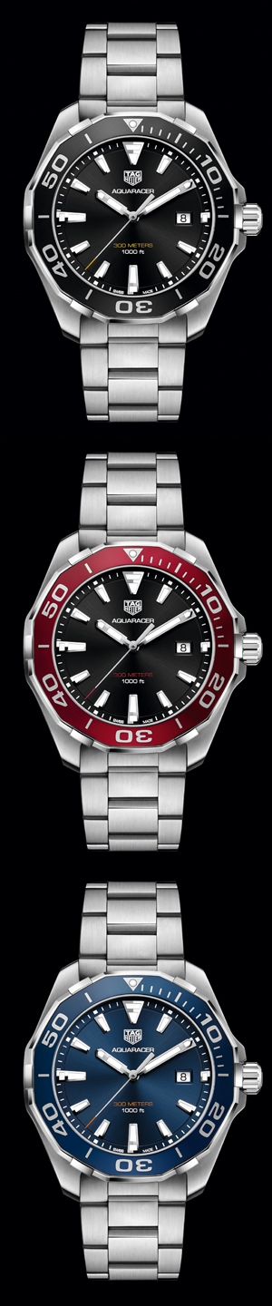 TAG Heuer(タグ・ホイヤー) ジュネーブ発表モデル  「アクアレーサー 300M 43mm」