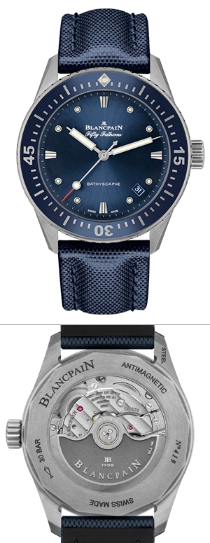 BLANCPAIN(ブランパン) プレ バーゼル 新作モデル 「フィフティ ファゾムス バチスカーフ」