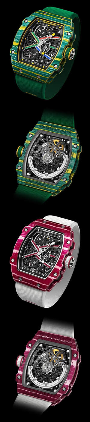 RICHARD MILLE(リシャール・ミル) 2人のトップアスリートのシグネチャーモデル「RM 67-02」登場