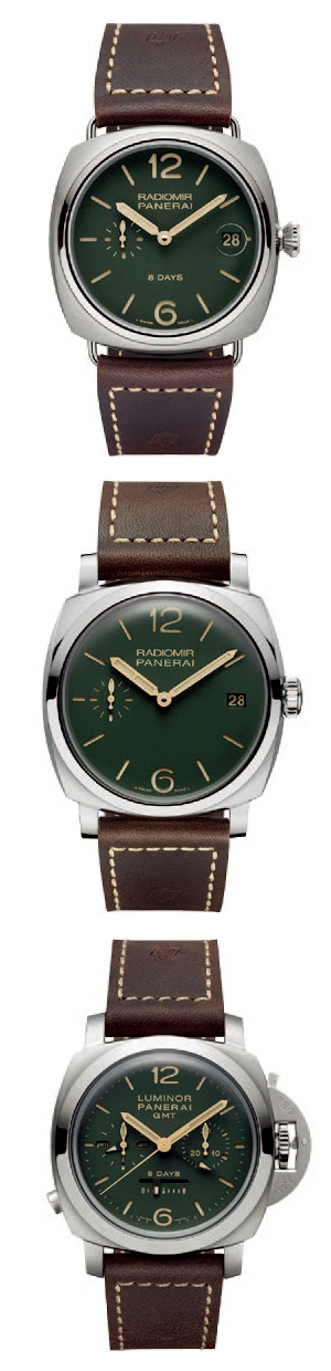 PANERAI(パネライ) 特別なカラーを纏った3つの新作モデルがブティック限定発売で登場