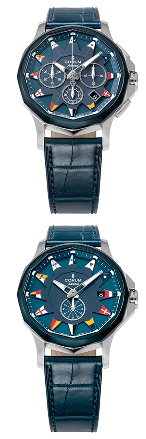 CORUM(コルム) 伝説的ヨットレースの名を冠した名品「アドミラル」 “ガンブルーカラー” が日本限定モデルで復刻！