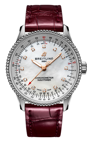 BREITLING(ブライトリング) 2020新作 コスモポリタンな女性のための伝説のタイムピース。ブライトリング「ナビタイマー オートマチック 35」