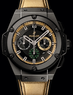 HUBLOT(ウブロ) 世界最速の男、ウサイン・ボルトに捧げるタイムピース 北京で世界新記録を更新したシューズ素材をストラップに