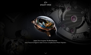 JAQUET DROZ(ジャケ・ドロー) 新作バード・リピーター特設サイト開設