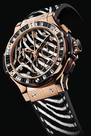 HUBLOT(ウブロ) GENEVA TRADE SHOW 2013 新作 ジャングルシリーズ「ビッグ・バン ゼブラ」