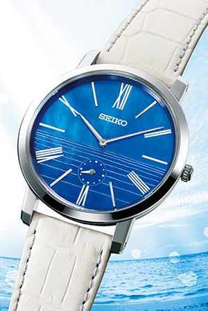 SEIKO(セイコー) 「渚」をモチーフにお客様への感謝の気持ちを込めた セイコー腕時計100周年記念＜SHスペシャルモデル＞を限定発売 ?二人の現代の名工により、1.98ｍｍ極薄手巻ムーブメントと彫金の技で贅沢な遊び心を表現?