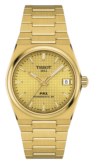 TISSOT(ティソ) 2023新作 時代を超えた魅力と最先端のスタイルの融合。「ティソ PRX 35mm パワーマティック 80」が登場