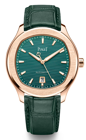 PIAGET(ピアジェ) 2022新作 新たな大胆さをもたらすグリーン。「ピアジェ ポロ デイト ウォッチ」