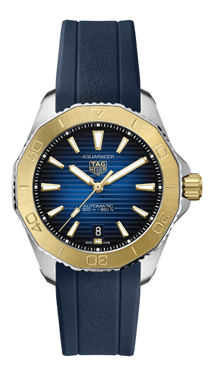 TAG Heuer(タグ・ホイヤー) 2023新作 ゴールデンエッジ。タグ・ホイヤー初のバイカラーモデル「タグ・ホイヤー アクアレーサー プロフェッショナル200」が登場