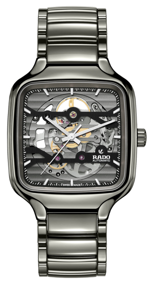 RADO(ラドー) 2023新作 こだわる細部の美技とその魅力的な眺め。ラドー「トゥルースクエア スケルトン」