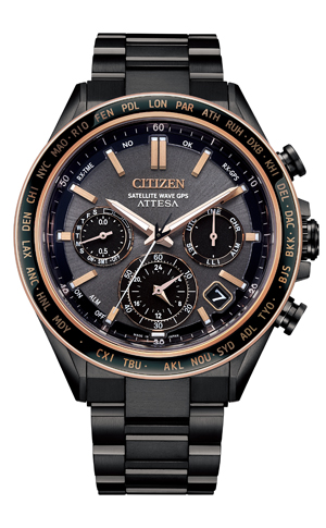 CITIZEN(シチズン) 2024新作 シチズン アテッサのフラッグシップモデル「ACT Line エコ・ドライブGPS衛星電波時計F950 ダブルダイレクトフ ライト」に2つのカラーバリエーションを追加