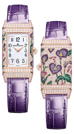 JAEGER-LECOULTRE(ジャガー・ルクルト) 2025新作 メティエ・ラール™工房の職人によるアルムモチーフの新しい解釈。ジャガー・ルクルト「レベルソ・ワン・プレシャスフラワー」