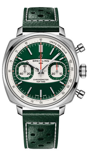 BREITLING(ブライトリング) 2025新作 トップギアへのシフト：究極のレーシングクロノグラフが再び登場。ブライトリング「トップタイム B01 レーシング」「トップタイム B01 マルティーニレーシング」